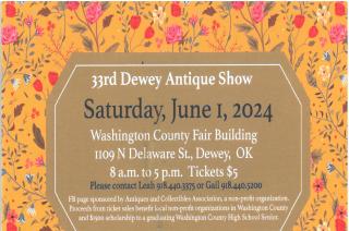 33rd Dewey Antique Show